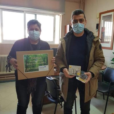 Delivery of cameras and educational game 3